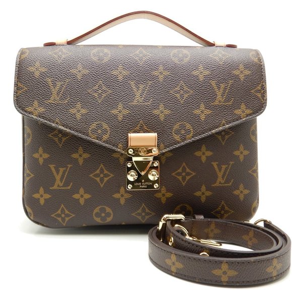 Louis Vuitton Monogram Pochette Metis MM Brown 2WAY Bag - Picture 1 of 8
